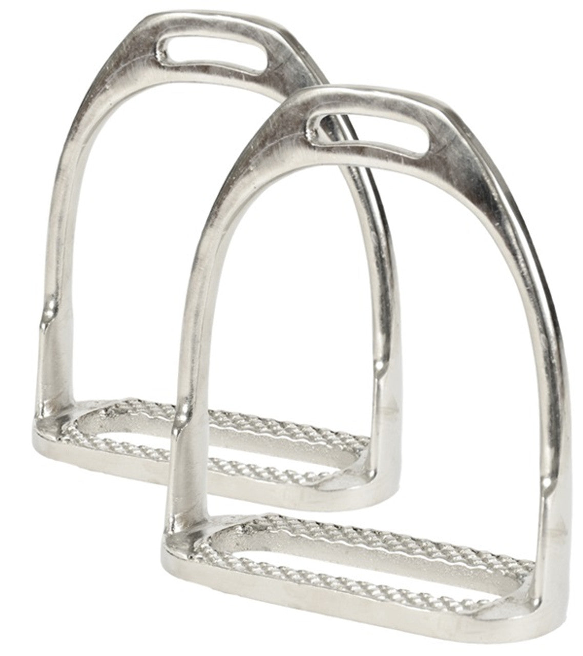 Stirrup Irons Nickel Plated
