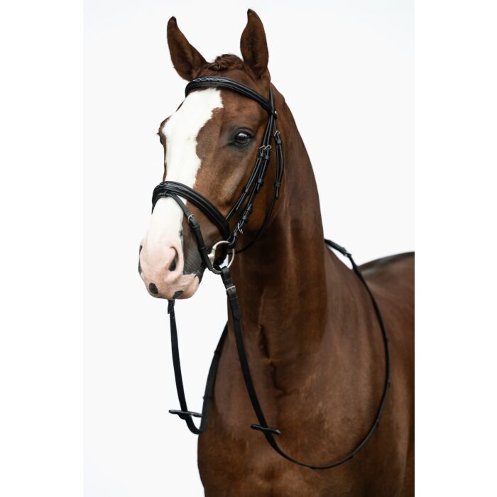 HKM (Full) Black Hunter Bridle - Jana