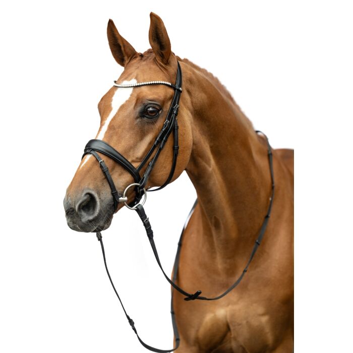 HKM Black (Cob) Bridle - Melinda
