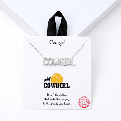 Cowgirl Necklace
