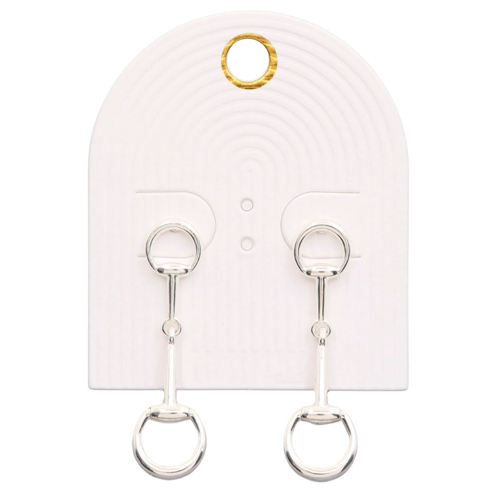 Horsebit Dangle Earrings