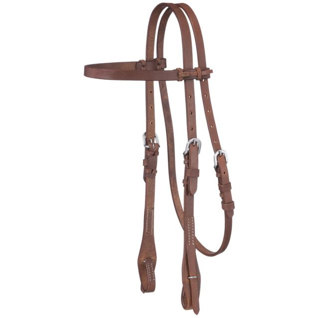 Royal King - Harness Leather Quick Change with Browband Headstall