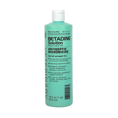 Betadine Solution 5% 16 OZ