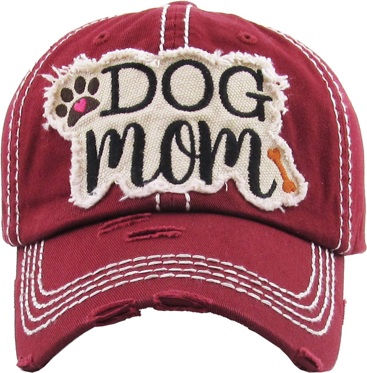 Dog Mom Ball Cap