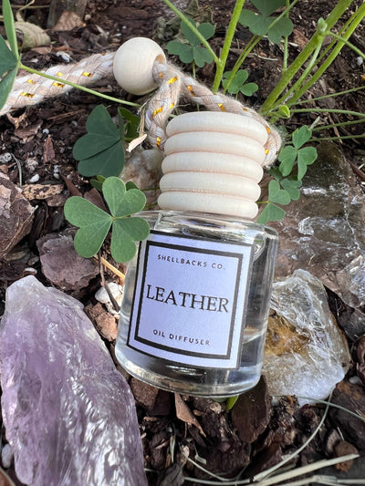 Leather Car Freshener Diffuser: Hanging Diffuser