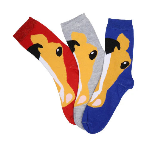 AWST Int'l Ladies' Horse Face Crew Socks