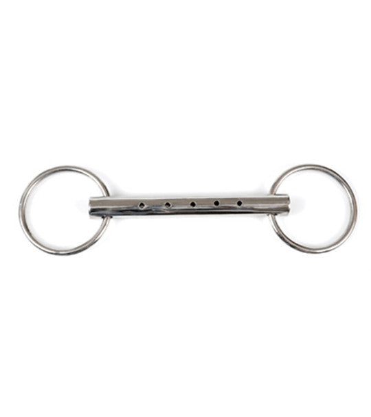 Hollow Pipe Mouth Loose Ring Snaffle Bit