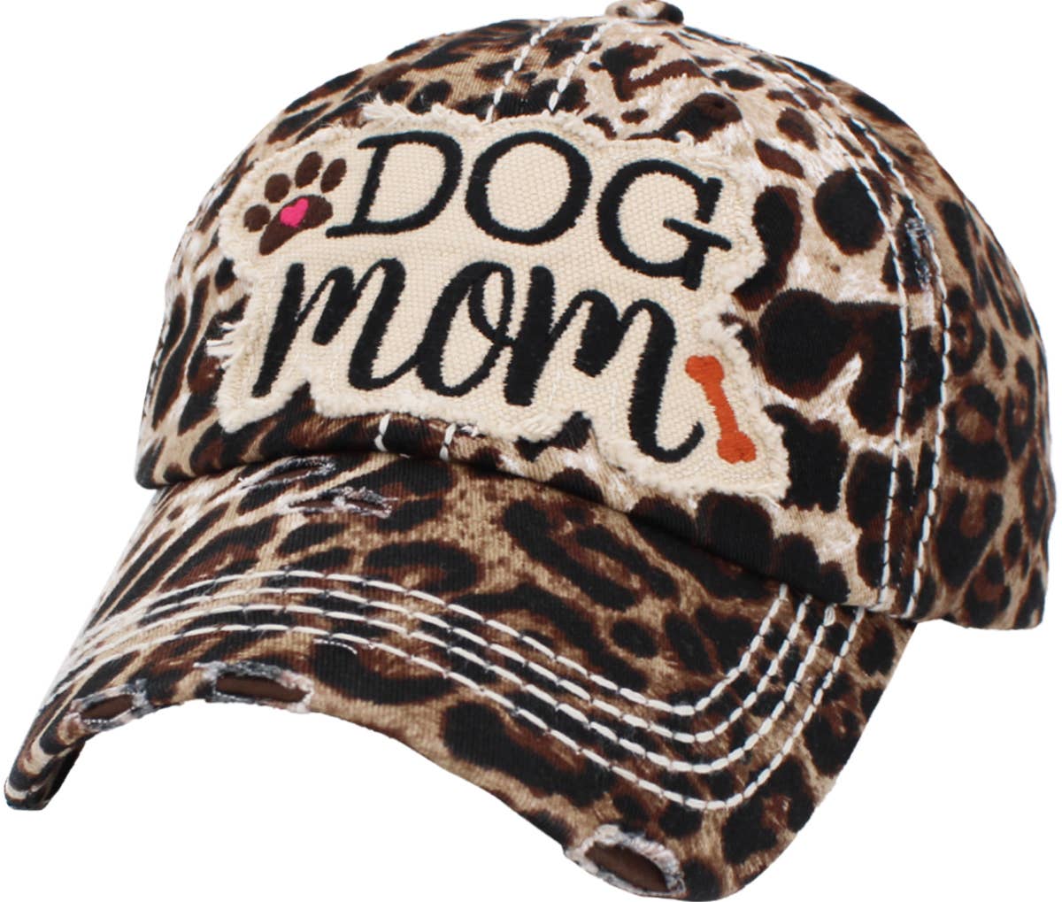 Dog Mom Ball Cap