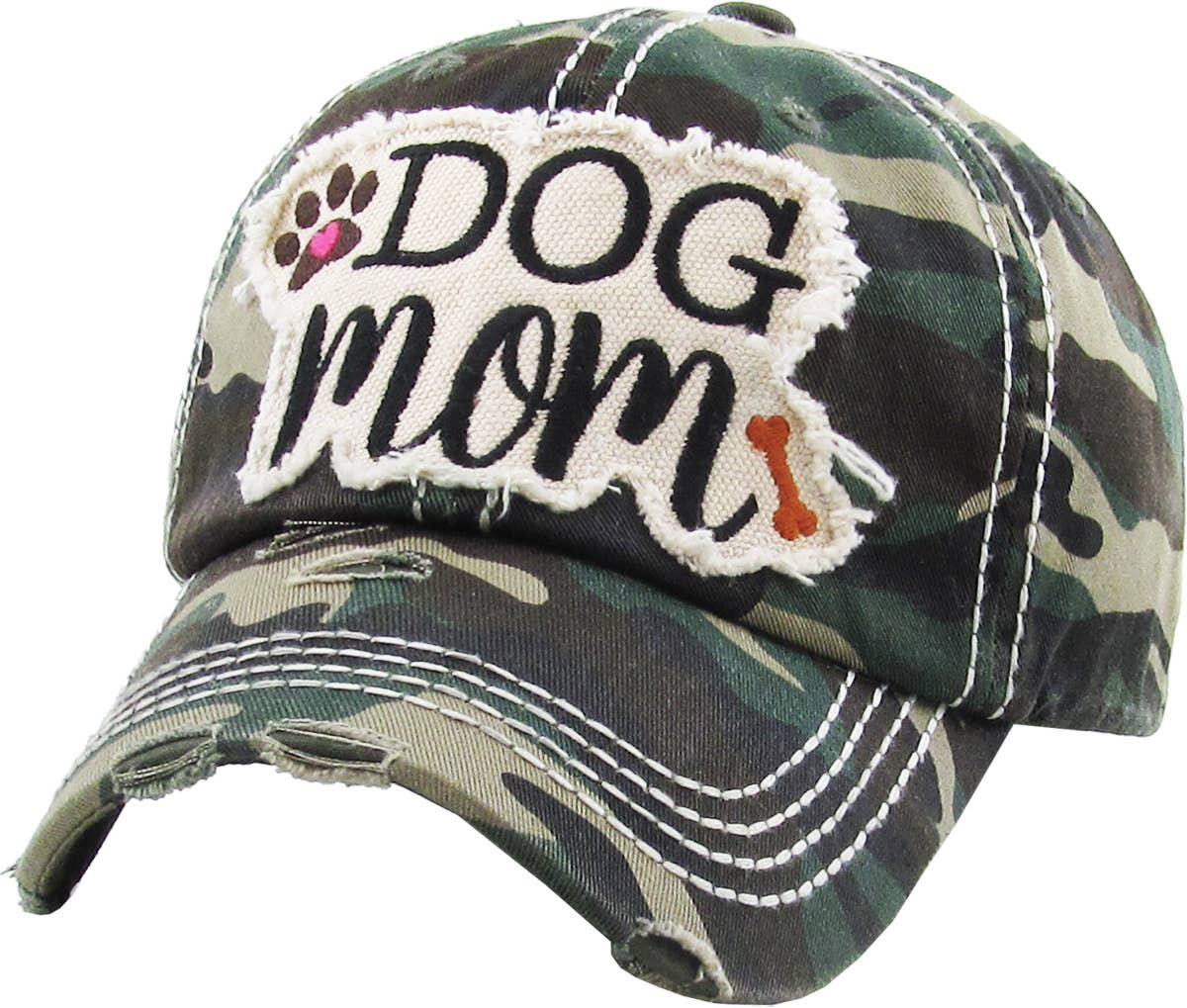 Dog Mom Ball Cap