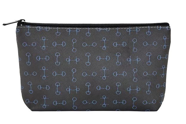 AWST Int'l "Lila" Snaffle Bits Cosmetic Pouch
