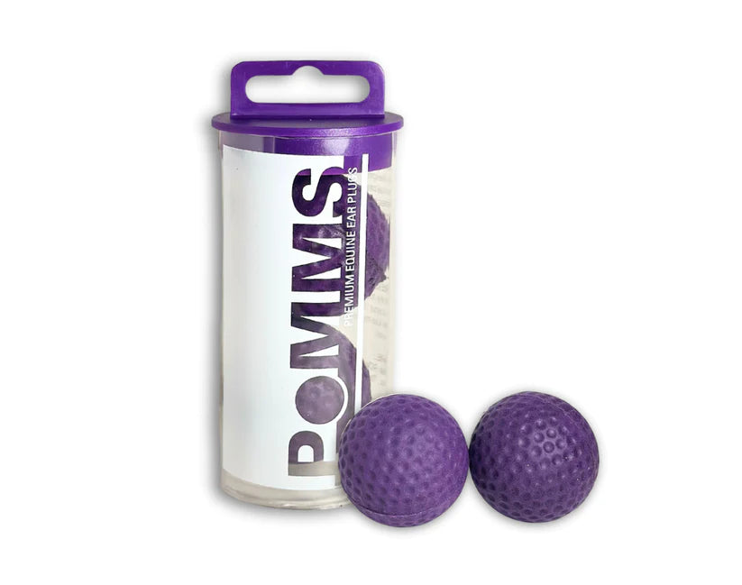 Pomms Premium Equine Ear Plugs (Multiple Sizes and Colors Available)