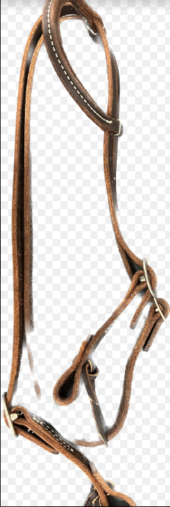 LEATHER HEADSTALL W/ONE EAR