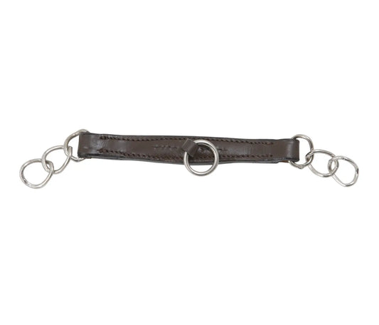 Velociti Leather Curb Chain