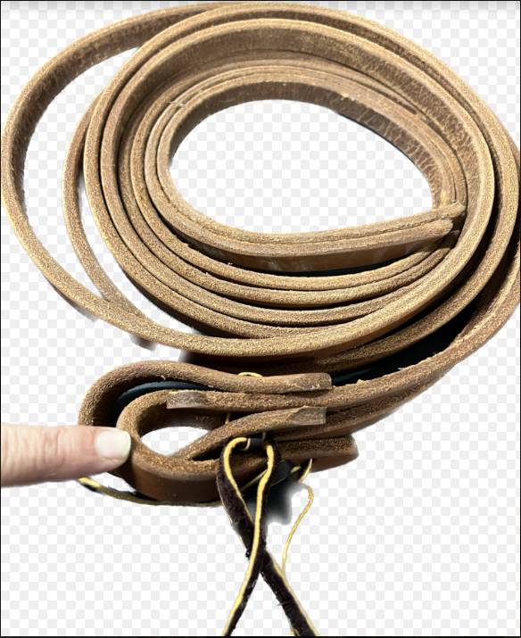 Leather Reins 8ft