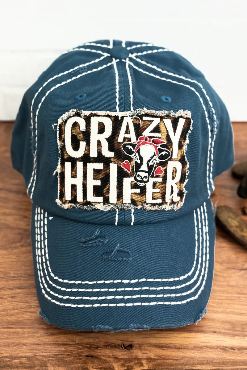 'CRAZY HEIFER' CAP