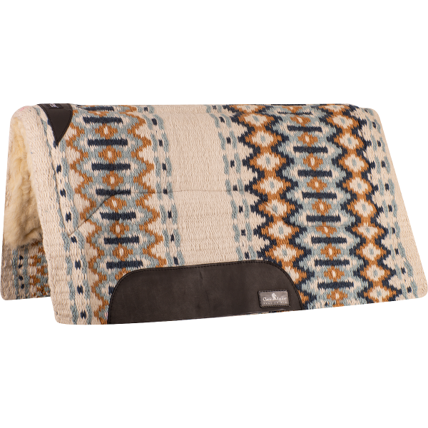 SENSORFLEX WOOL STRAIGHT TOP SADDLE PAD