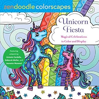 Unicorn Fiesta: Magical Celebrations Color and Display