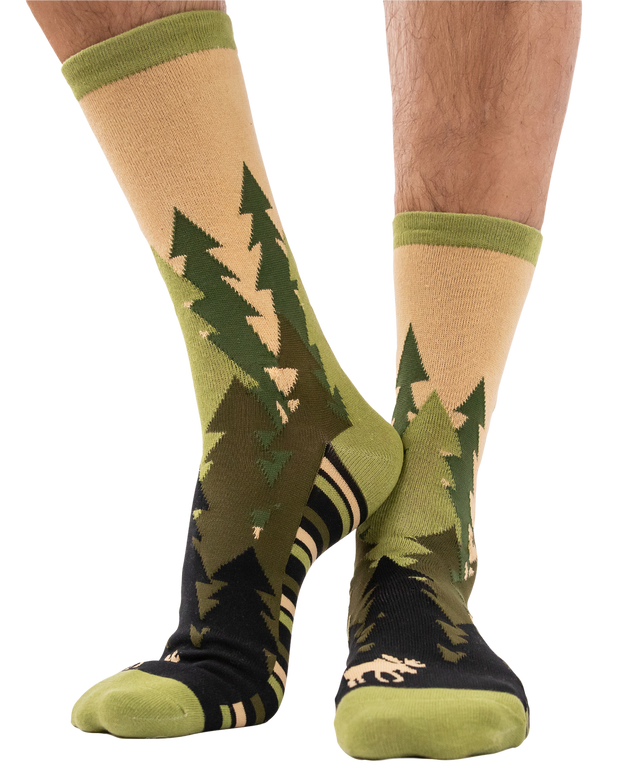 Forest Crew Socks