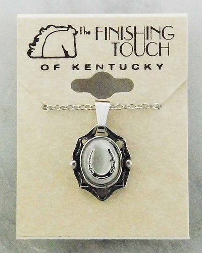 The Finishing Touch - Pearl Horseshoe Necklace
