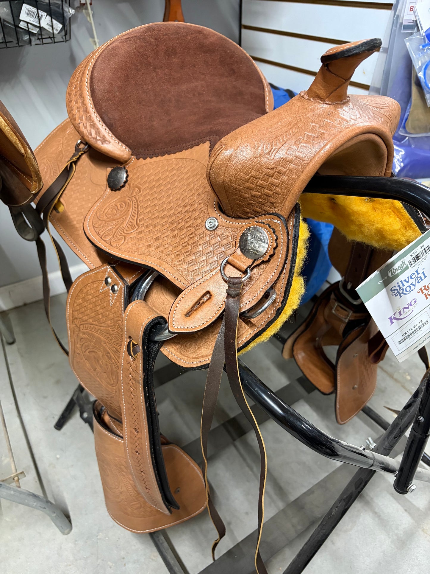 King Series Classic Pony Saddle 12"
