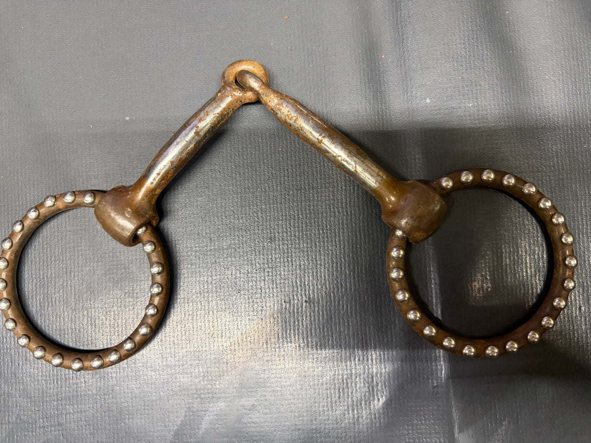 Jointed O-ring Snaffle Bit