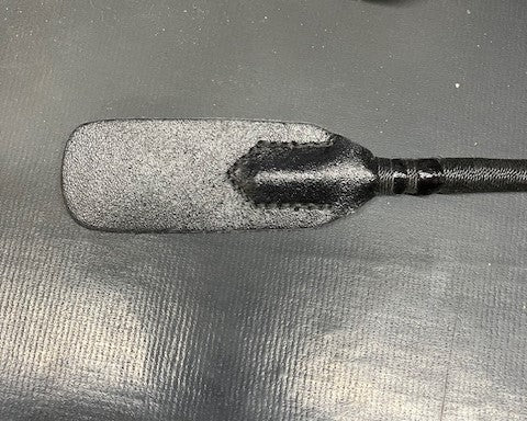 Brown Grip Handle Pig Whip 21"