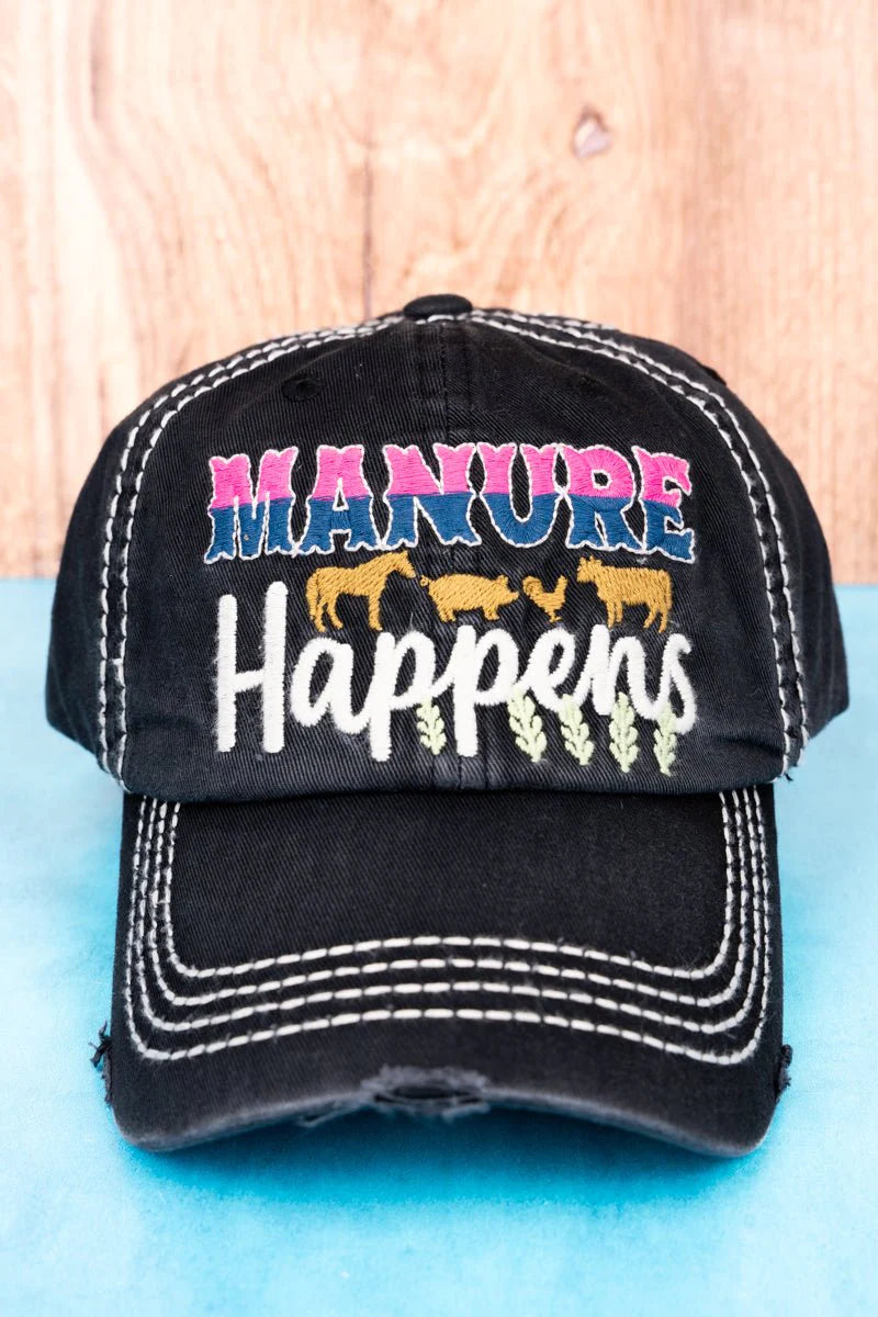 'MANURE HAPPENS' CAP