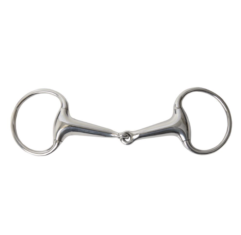 Centaur Hollow Mouth Eggbutt Snaffle Bit