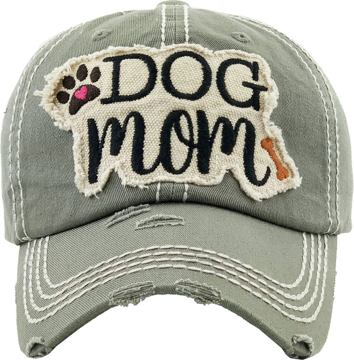 Dog Mom Ball Cap