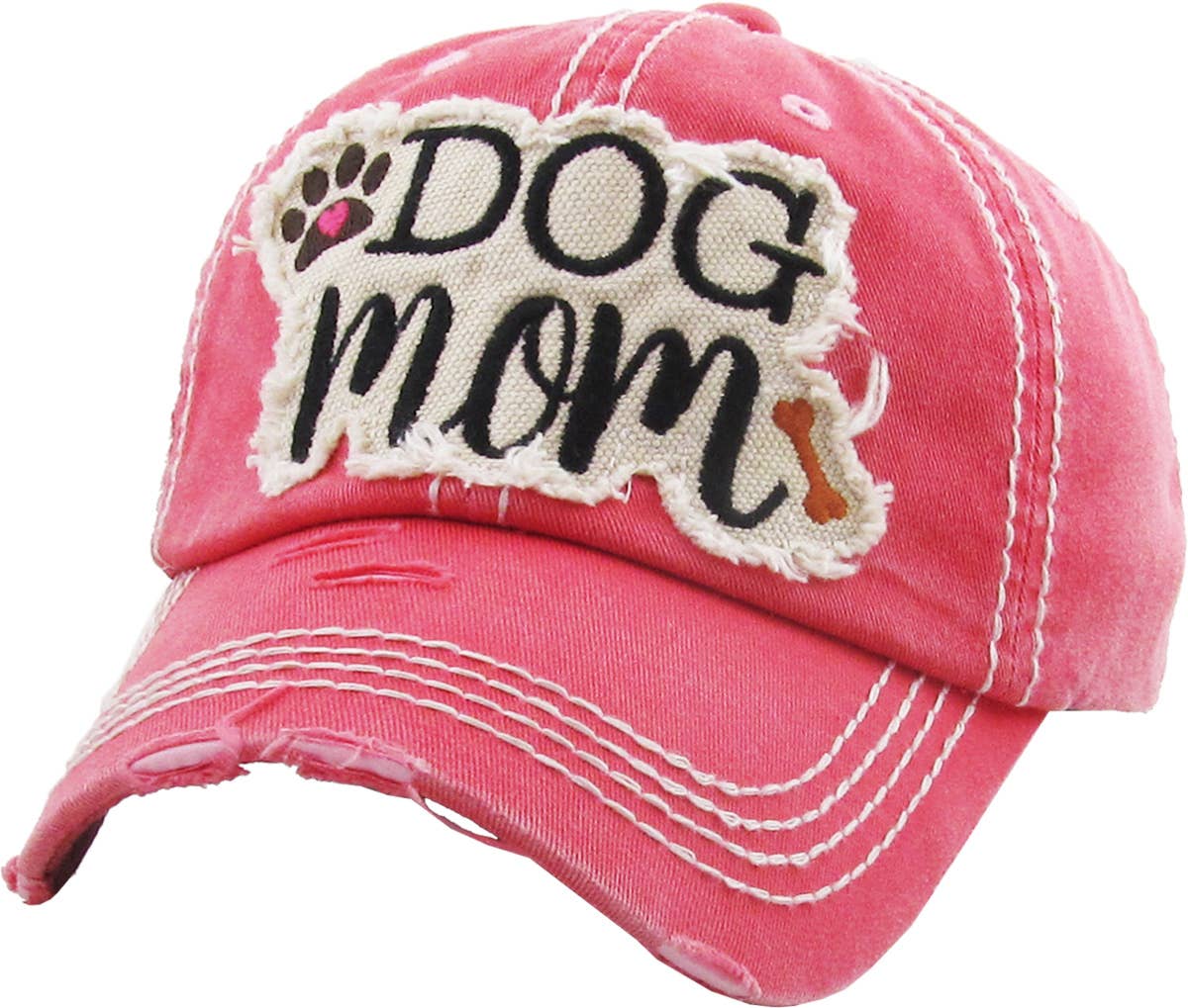 Dog Mom Ball Cap