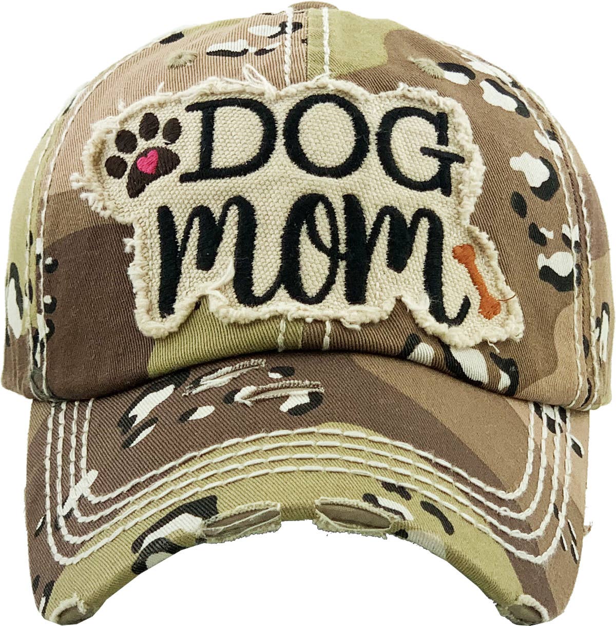 Dog Mom Ball Cap