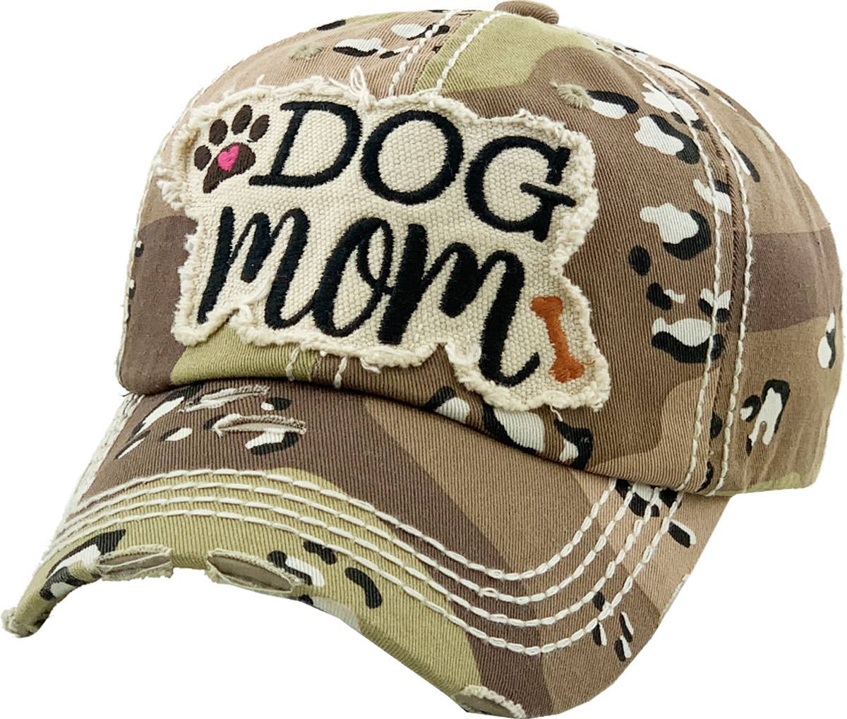 Dog Mom Ball Cap