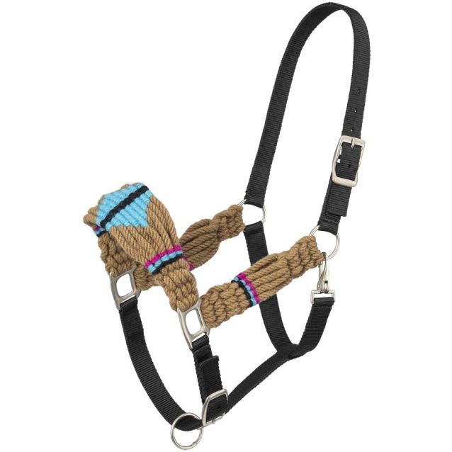 TOUGH1 WOOL STRING NYLON HALTER