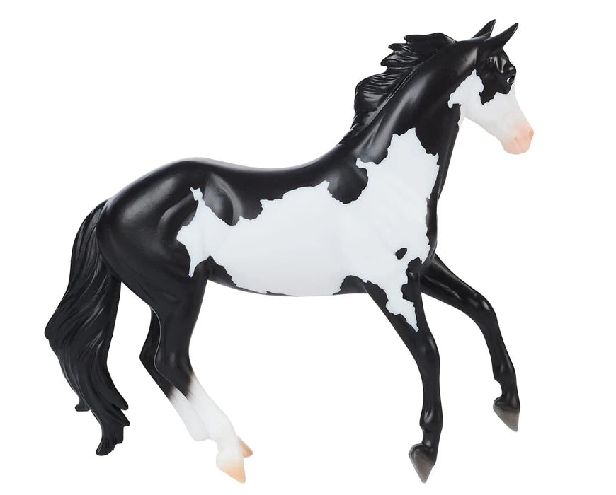 Black Frame Overo Stock Horse 10607