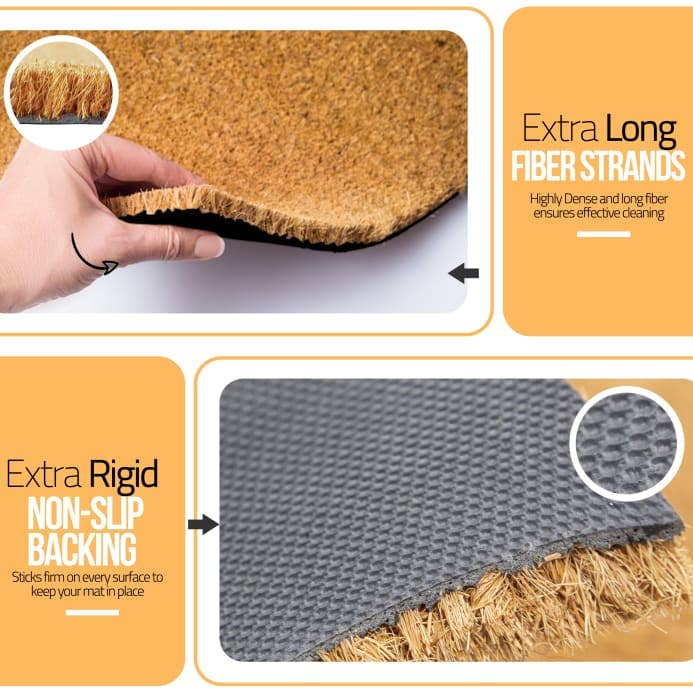 Welcome To The Shit Show Coir Door Mat