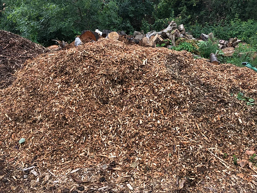 Bulk Arbor Chips from Kansas Compost (One Cubic Yard)