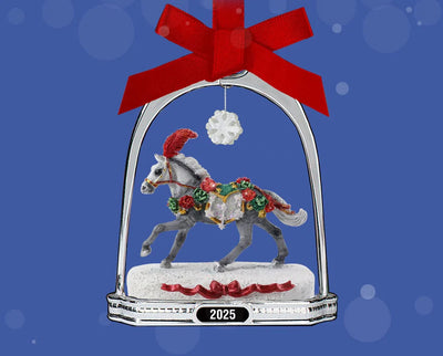 Breyer Christmas in Bloom | 2025 Stirrup Ornament 10224