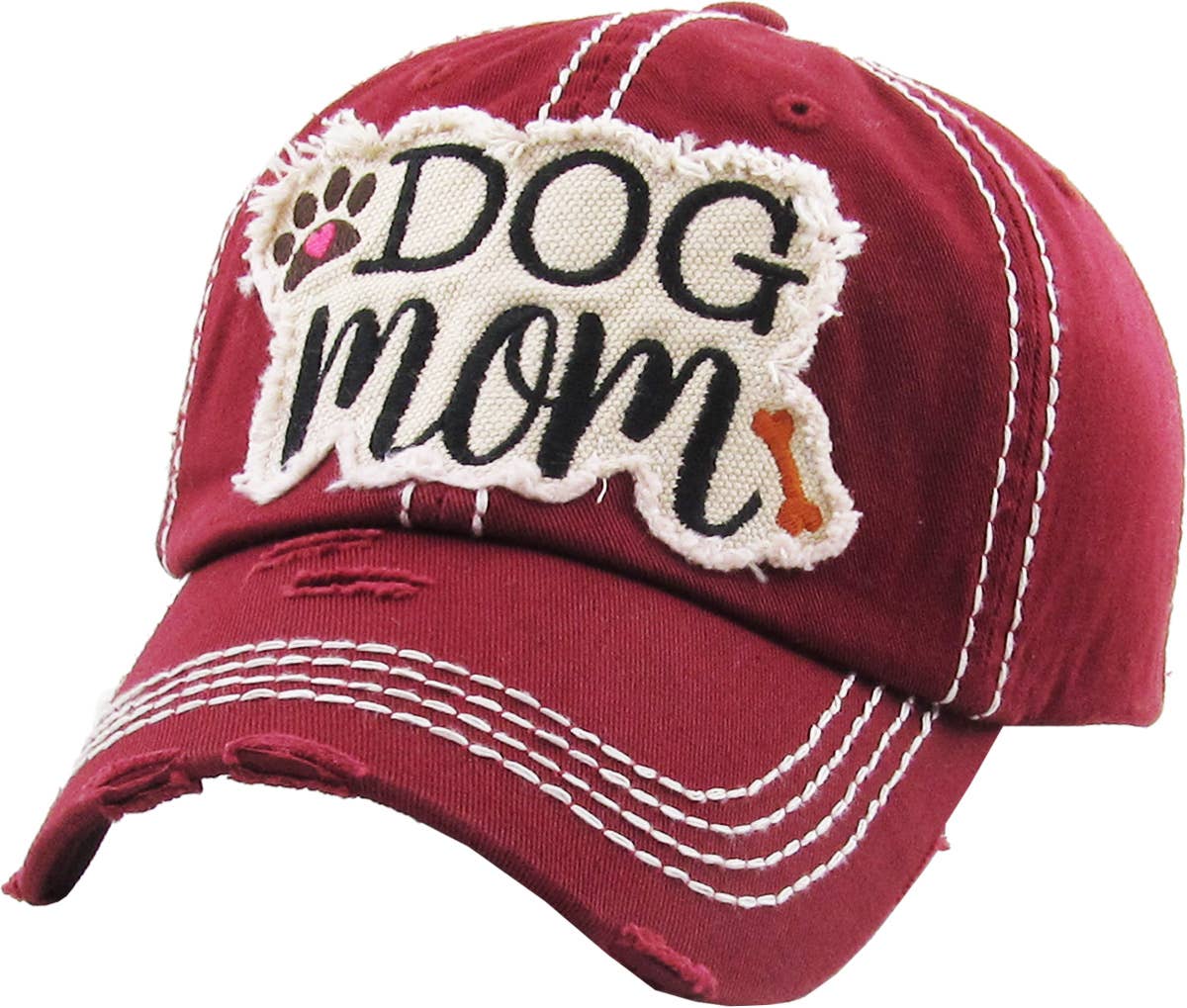 Dog Mom Ball Cap