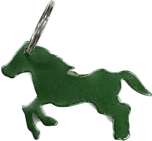Equine Running Horse Key Chain