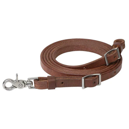 3/4in x 8ft Oiled Harness Leather Roper Rein