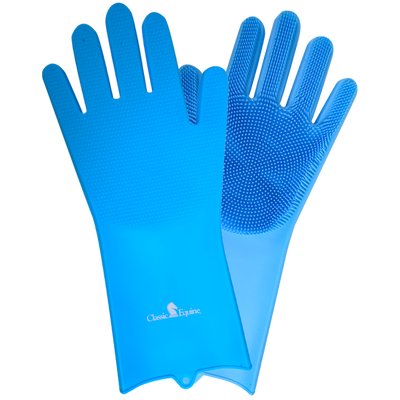 Classic Equine Silicone Wash Gloves