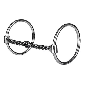 Tabelo  Ring Snaffle Twisted Bit