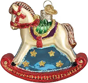 Old World Christmas Rocking Horse Ornament