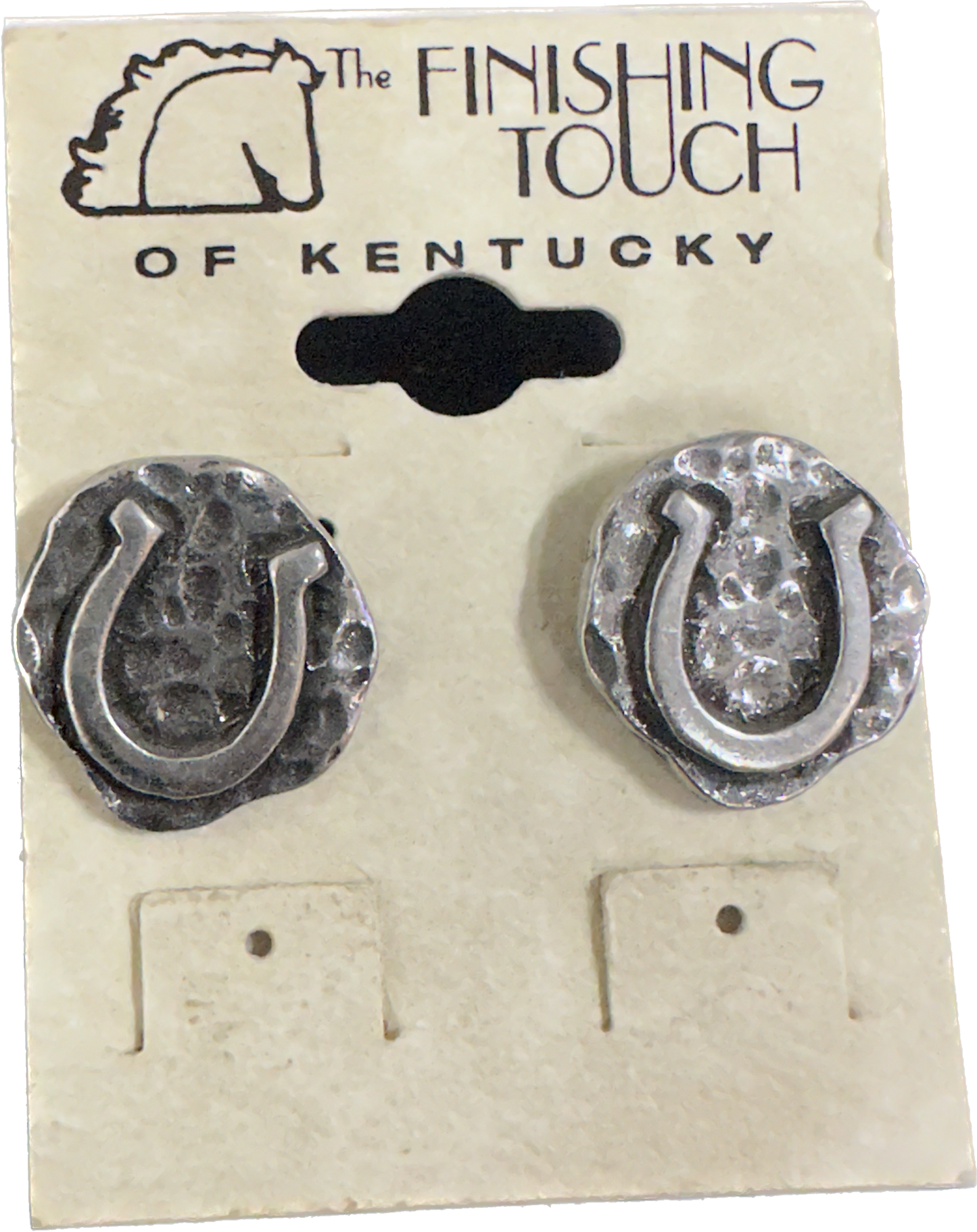 The Finishing Touch Horseshoe Post Earrings