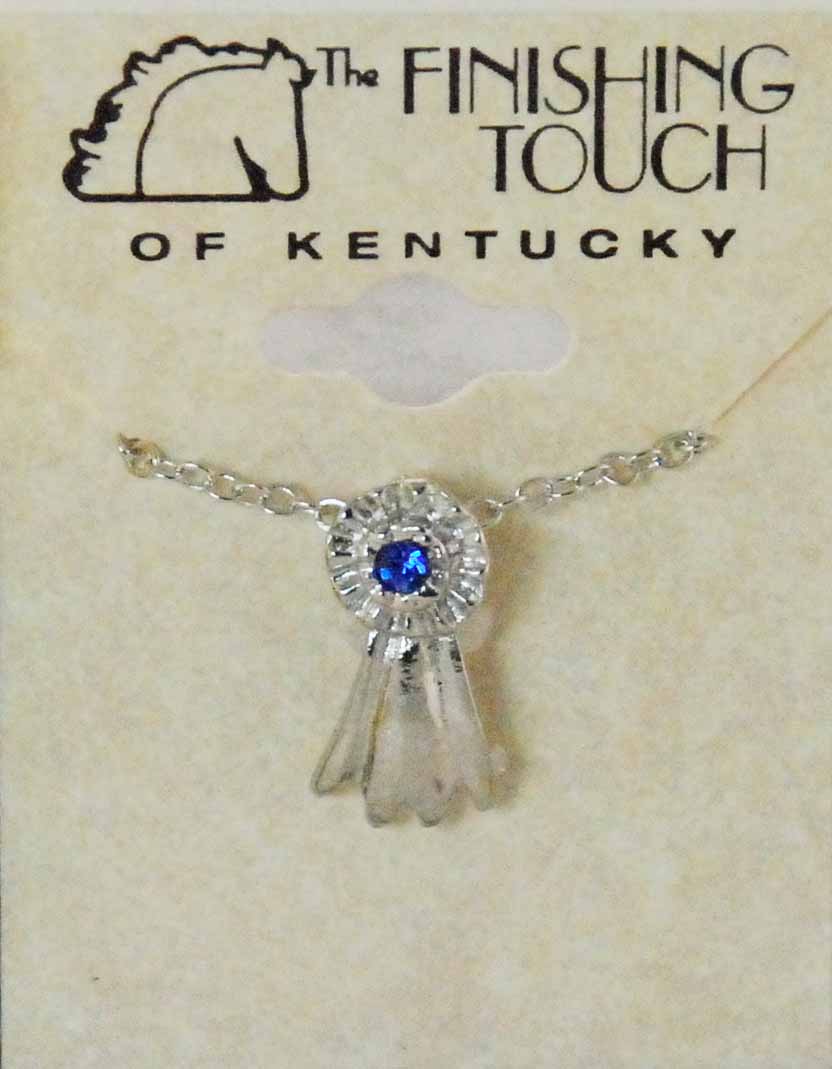 The Finishing Touch - Blue Ribbon Necklaces and Sets