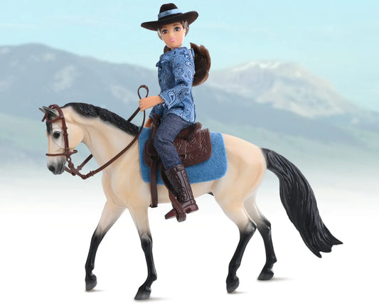 Breyer Western Horse and Rider 61155