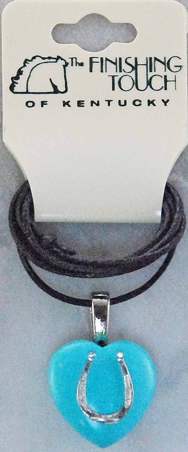 The Finishing Touch - Stone Heart Necklace