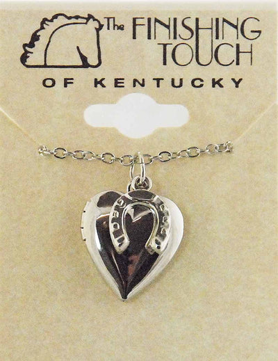 The Finishing Touch - Barbary Locket with Horse Shoe Charm