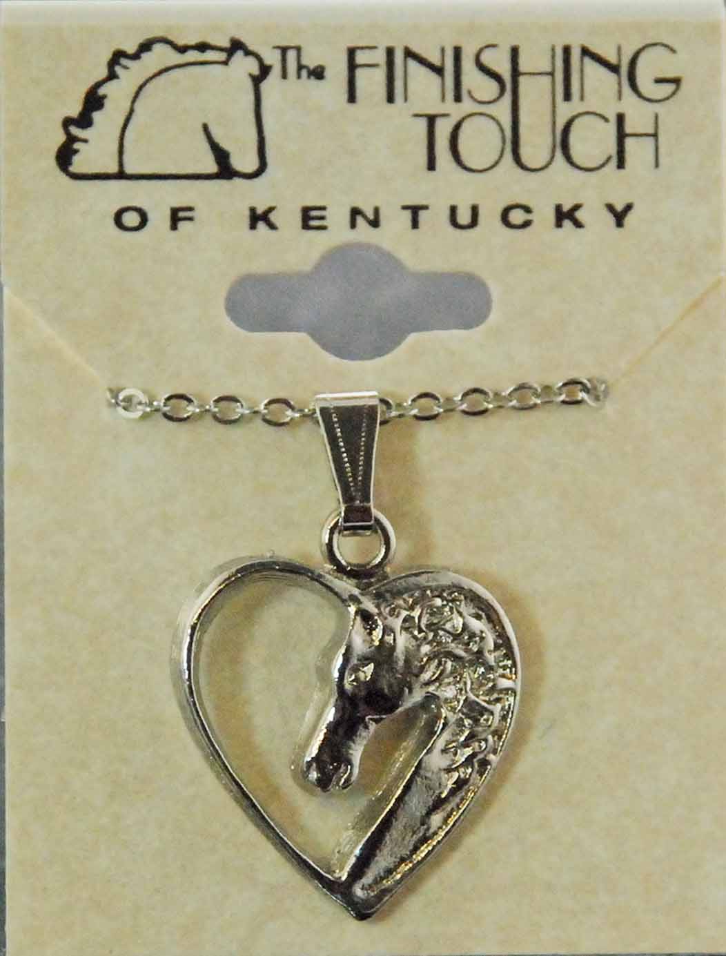 The Finishing Touch - Horse Head in Heart