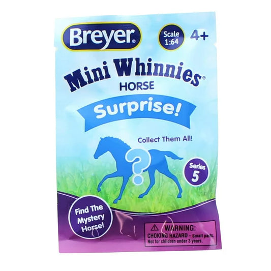 Breyer Mini Whinnies 1:64 Scale Horse Surprise Series 5 | One Random